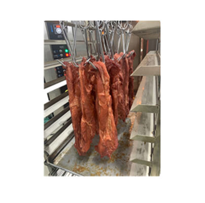 380V 32 트레이 가스 닭고기 굽기 젖먹는 돼지 쇠고기 고기 튀긴 곡물 베이킹 랙 기계