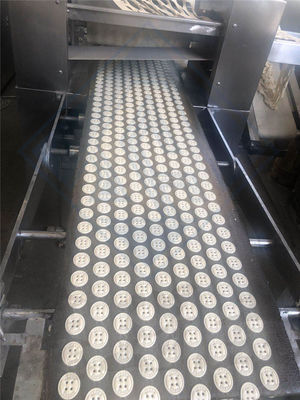 식품 음료점 산업 빵집 터널 오븐 생산 라인 100-200kg/h 용량