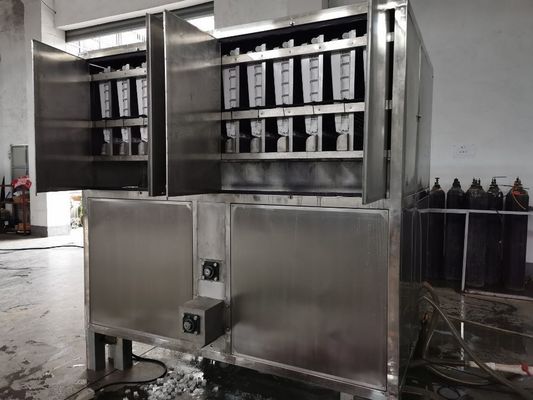 높은 생산성 산업용 공기 냉각 얼음 만드는 기계 22x22x22mm/28x28x22mm