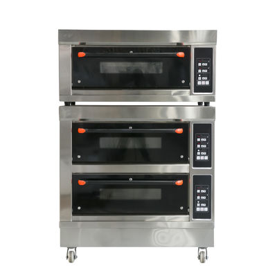 식품 음료 상점 빵 피자 고기 바게트 베이킹을 위한 다중 계층 가스 오븐