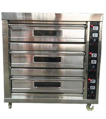 호텔 환경에서 빵과 피자를 구하기 위한 고생산성 산업 가스 오븐