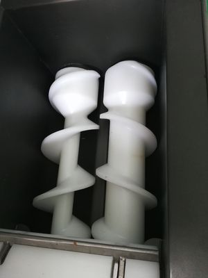 듀플 컬러 쿠키 모치 아이스크림 채우기 JY-868 PLC 간편 작동 3 호퍼