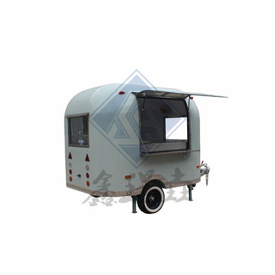1000 KG 디자인 싱글 / 더블 축으로 사용자 정의 색상 이동식 식품 트럭