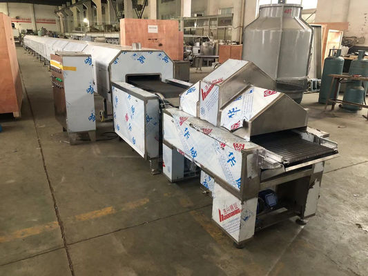 빵 쿠키를 위한 높은 기술 터널 오븐 간편한 베이킹 자동 예비 부품 포함