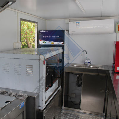 3M 싱글/더블 액스 디자인 모바일 맞춤형 산업용 모바일 스테인리스 스틸 식품 트럭