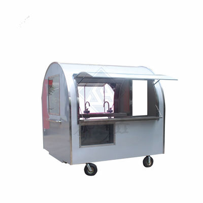 맞춤형 산업형 둥근 모델 사각형 음식 트럭 3.5M 단일 / 이중 축