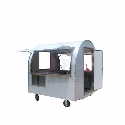 맞춤형 산업형 둥근 모델 사각형 음식 트럭 3.5M 단일 / 이중 축