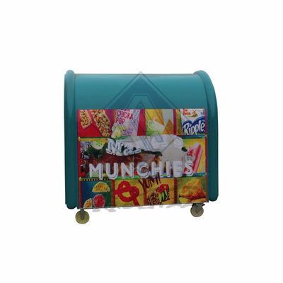 산업용 원형/사각형 모델 음식 트럭 단일/복축 및 맞춤형 디자인