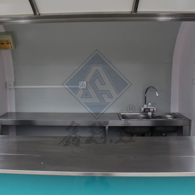 산업용 원형/사각형 모델 음식 트럭 단일/복축 및 맞춤형 디자인