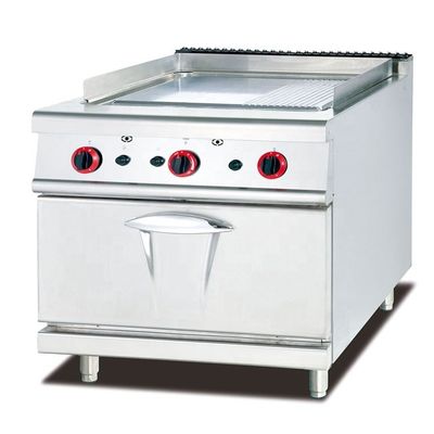 6 스테인리스 스틸 표면 소재와 빵 베이커리 오븐과 함께 가스 오븐