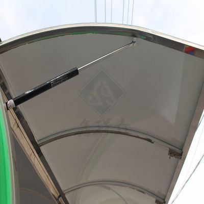 맞춤형 산업형 둥근 모델 사각형 이동식품 트럭 2.8M 단일/중축