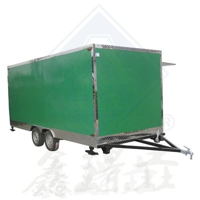 1000 KG 단일/두 배축 이동식 식품 트럭