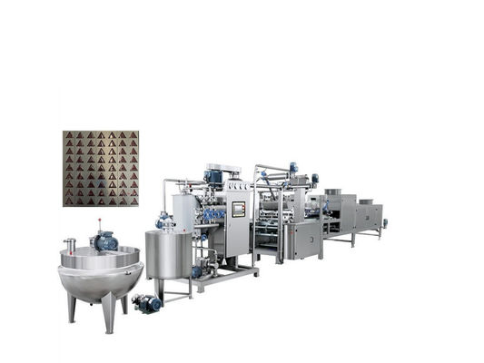 고 생산력 70KW 150kg / h 곰 롤리팝을 위한 과자 기계 적합한 생산 라인