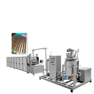 150kg/h 산업용 자동 곰 롤리팝 과자 제조 기계