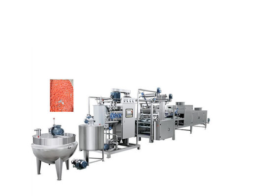 150kg/h 산업용 자동 곰 롤리팝 과자 제조 기계