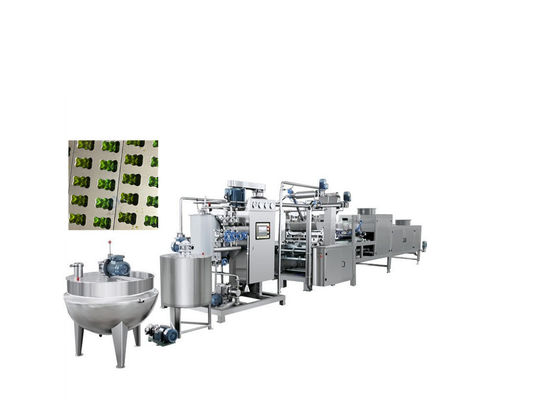 150kg/h 산업용 자동 곰 롤리팝 과자 제조 기계