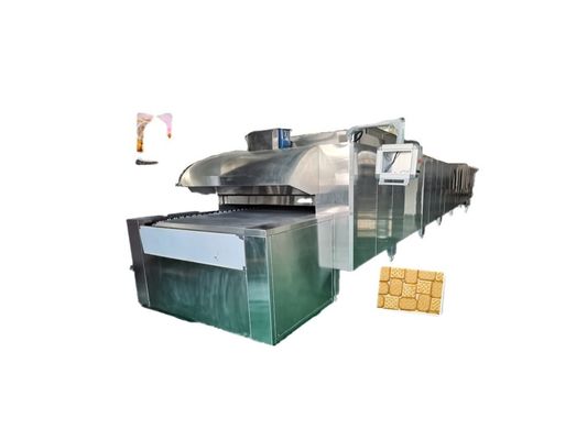 304 스테인리스 스틸 산업 터널 오븐 고 생산성 쿠키 및 쿠키