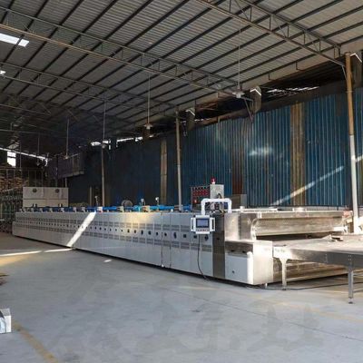 304 스테인리스 스틸 산업 터널 오븐 고 생산성 쿠키 및 쿠키