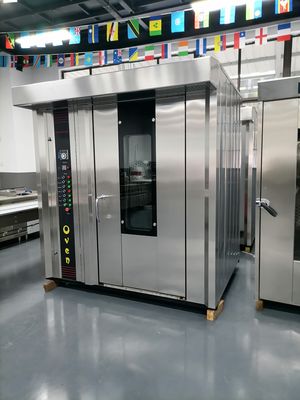 베이커리 32 로터리 가스 산업 전기 쿠키 케이크 빵 레스토랑을 위한 베이킹 오븐