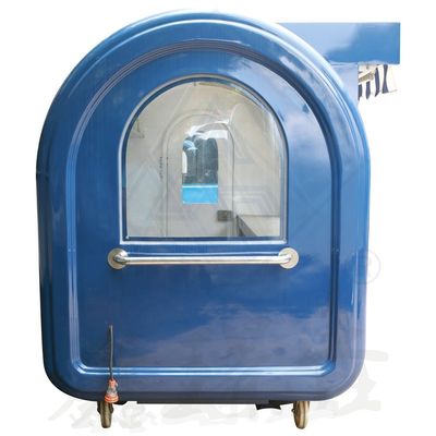 야외 스트리트 푸드 카트 400 모바일 커스터마이즈 된 산업용 캔피 둥근 모델