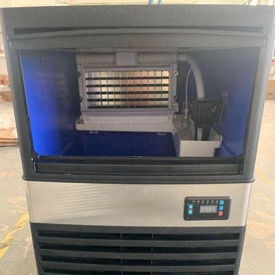 상업용 430x520x800 얼음 큐브 제조 기계 큰 1000kg 얼음 저장 용량