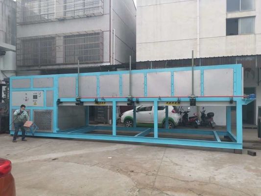 산업용 압축기와 함께 상업용 얼음 블록 제조 기계 1230x930x2040mm 크기