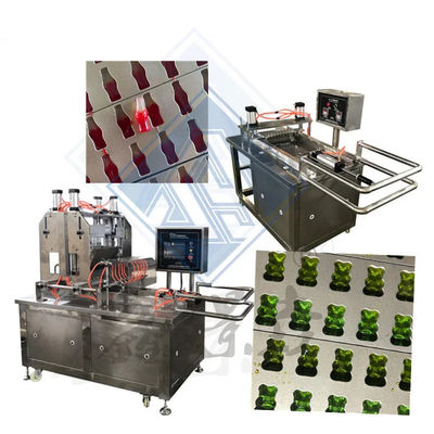 고생산 50kg/h Gummy Bear를 위한 자동 과자 제조 기계