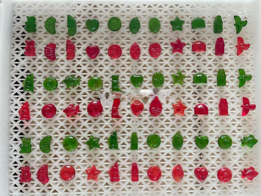 스테인리스 스틸 자동 스프로베리 젤리 캔디를 위한 Gummy Bear Candy Making Machine