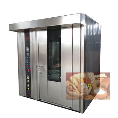 빵 구기 산업 회전 오븐 16/32/64 트레이 완전 자동 스테인리 스틸