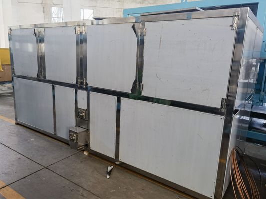 홈 10 톤 물 냉각 얼음 큐브 기계 얼음 메이커 1000kg 얼음 저장 용량