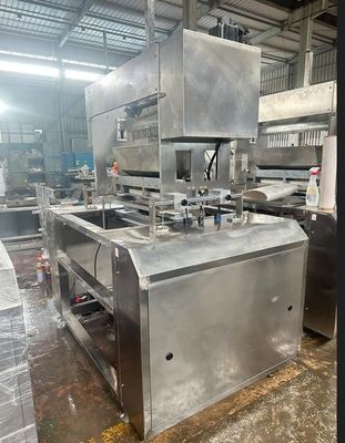 8000x2100x2100mm 젤리 설탕 과자 제조용 작은 자동 하드 과자 기계