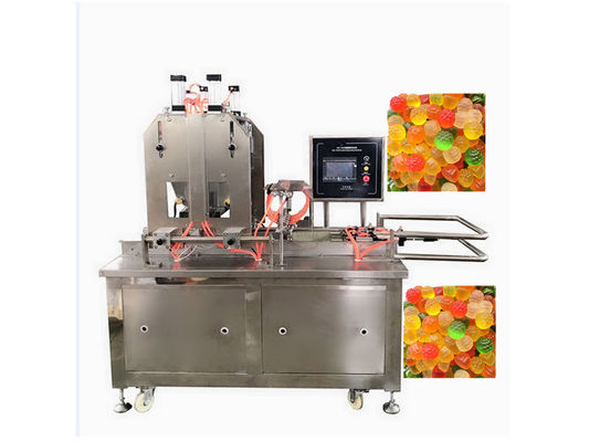 상하이 Gummy Bear Candy Factor의 자동 롤리팝 토피 사탕 제조 기계