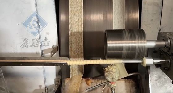 산업용 쿠키 달걀 롤 기계 생산 라인 높은 생산 운영 및 니스