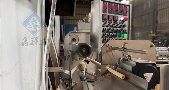 산업용 쿠키 달걀 롤 기계 생산 라인 높은 생산 운영 및 니스