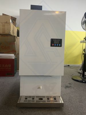 냉각 방식 공기 냉각 큐브 얼음 큐브 메이커 산업 120kg 얼음 기계 자동