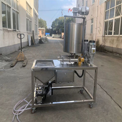 소상공인용 60-80kg/h 옥수수 두 머리 달걀 롤 웨이퍼 제조 기계