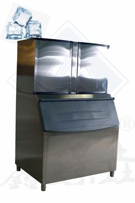 산업용 아이스큐브 기계 제조기 60kg 스탠드 전원 공급 380V/220V 4.5KW 입력 전력