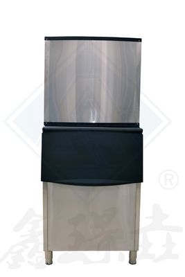 1톤 얼음 제조기 220v 전압 얼음 큐브 제조기 상업용 기계