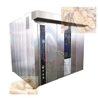 잘 만든 전기 가스 디젤 회전 오븐 구리 68 트레이 쿠키 케이크와 빵