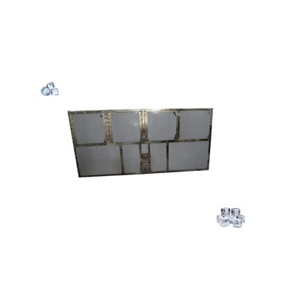 큰 5톤 물 냉각 220V 전압 수요와 함께 상업 큐브 얼음 만드는 기계