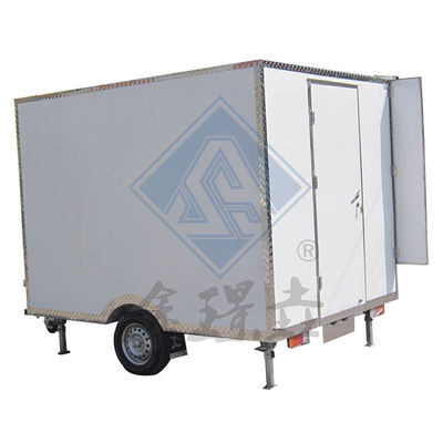 220CM 단일/두 배축 좋은 디자인 이동 핫도그 커피 트럭 식품 음료