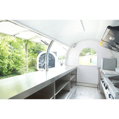 맞춤형 산업형 둥근 모델 핫도그 커피 이동식 식품 트럭 장수