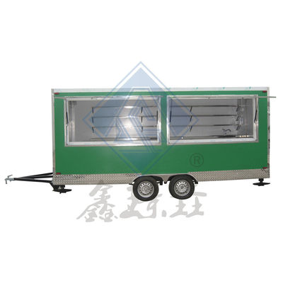 멋진 디자인과 3KW의 맞춤식 요리 장비를 갖춘 산업용 450CM 이동식 식품 트럭