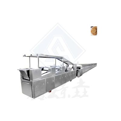 레스토랑 필수품 500kg/h 하드 크립스 쿠키 자동 컵케이크 전기 터널 오븐