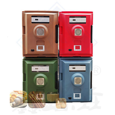 110V 전기 회전 폼링 단열 상자 및 뷔페 서비스에서 쉽게 청소