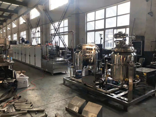 고무 부드러운 과자 제조 기계 큰 출력 220V / 380V 전원 원천 1000kg 생산