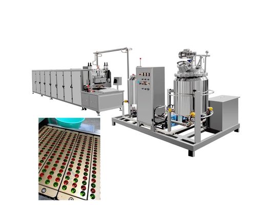 산업용 곰 토피와 롤리팝 생산용 150kg/h 사탕 저장 기계