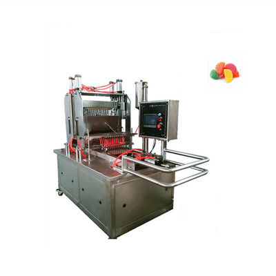 스테인리스 스틸 젤라틴 고무 사탕 저장 기계 500kgs / h 부드러운 생산을 위해