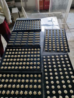 밀가루 원료를 사용하는 중소기업용 고생산성 쿠키 제조 기계