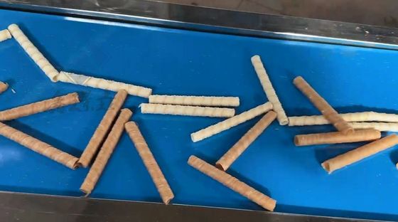 상용 웨이퍼 롤을 위한 높은 생산성 스냅 에그 롤 기계 380V 전압